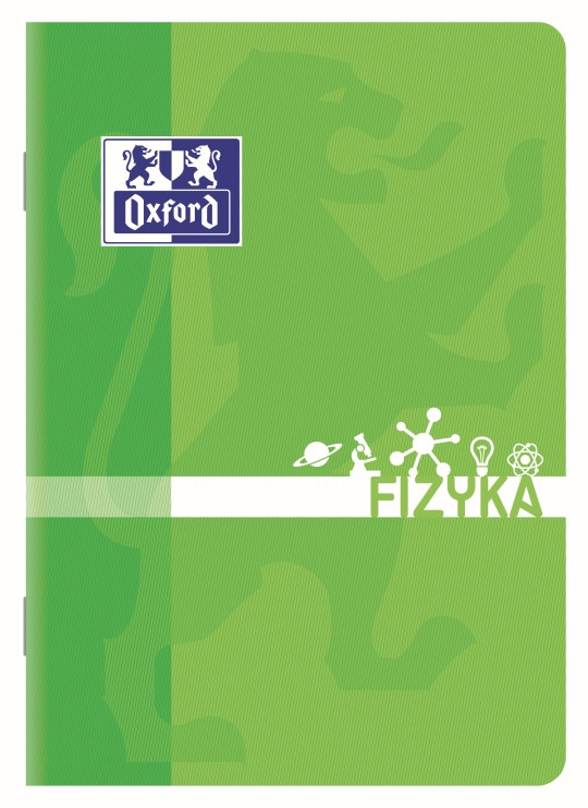 Zeszyt przedmiotowy do Fizyki A5/60 kratka Oxford 90g